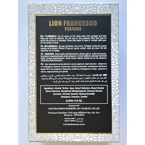 perfume Lion Francesco Scent of VAHRAN (foto 2)