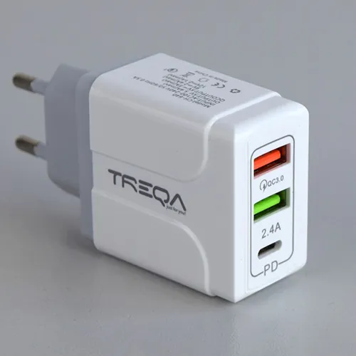 cargador USB TREQA Fast Charger (foto 3)