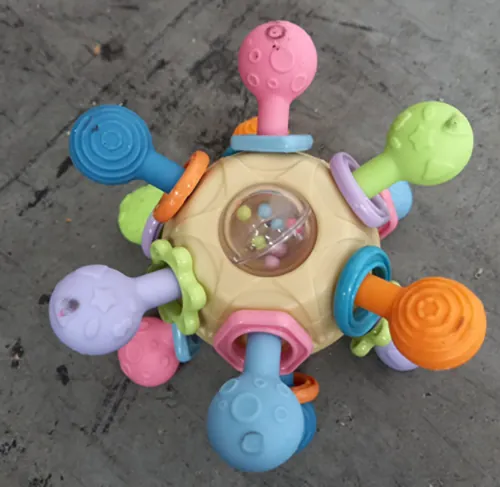 juguete de dentición Xibeile Toy Factory Manhattan Atomic Spinning Ball (foto 3)