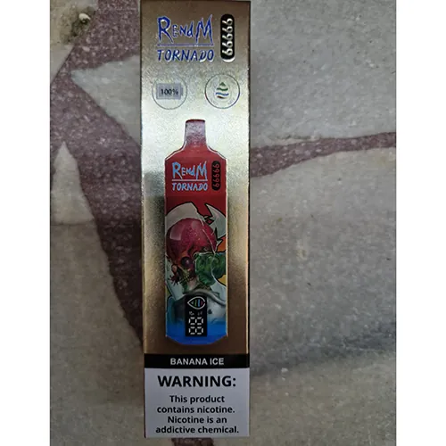 cigarrillo electrónico desechable RENdM TORNADO 99999, 5% NICOTINE