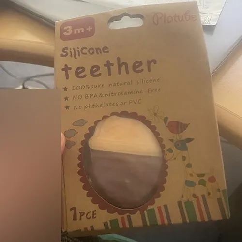 juguete de dentición Platube Silicone Teether