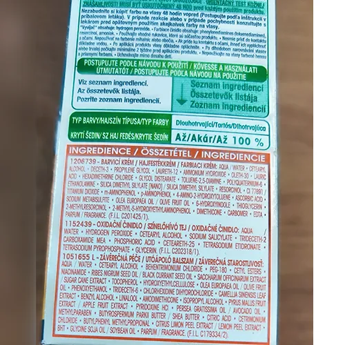 tinte para el cabello Garnier Color Naturals (foto 3)