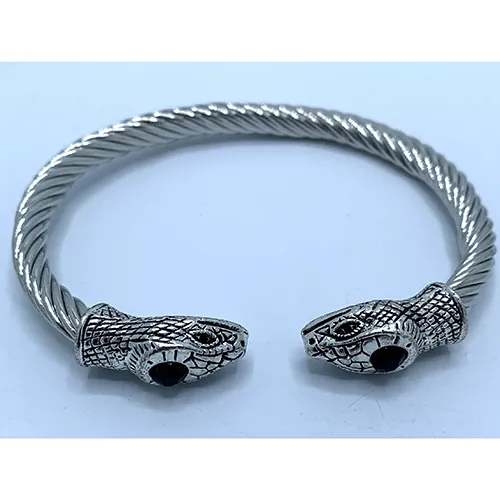 pulsera Silver snake tail bohemian bracelet