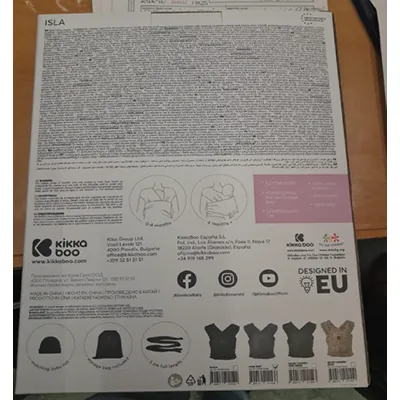 eslinga de bebé Kikka boo ISLA deluxe baby sling.