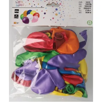 globos "Let's party!"