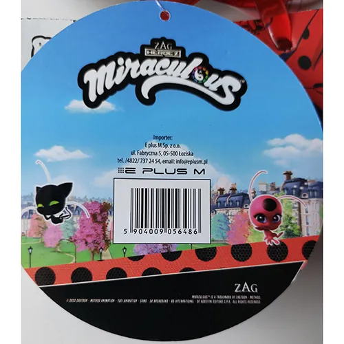 las chanclas de los niños Miraculous (foto 2)