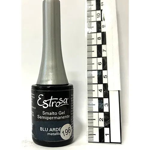 esmalte de uñas de gel Estrosa Blu Ardesia Metallic