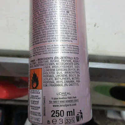 pulverizador para el cabello L´Oreal Paris Hair Spray Studio Silk A Gloss (foto 3)