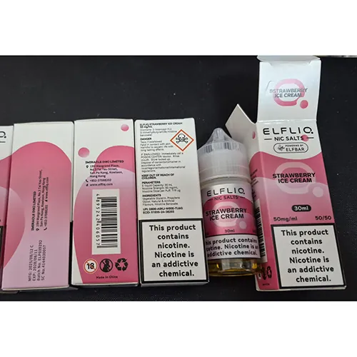 cartucho de cigarrillo electrónico Elfliq NIC Salts