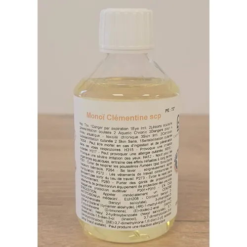 base perfumada para velas L'instant bougies Monoï Clémentine SCP