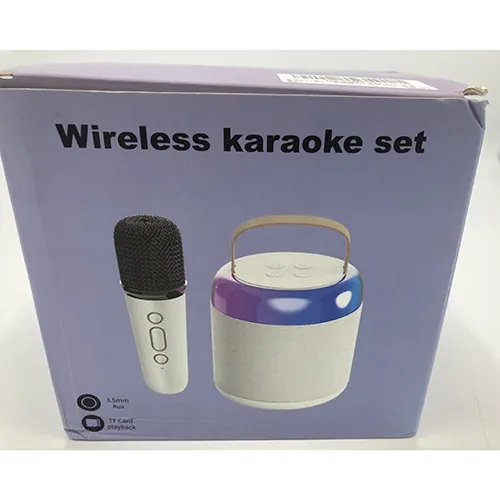 conjunto de karaoke