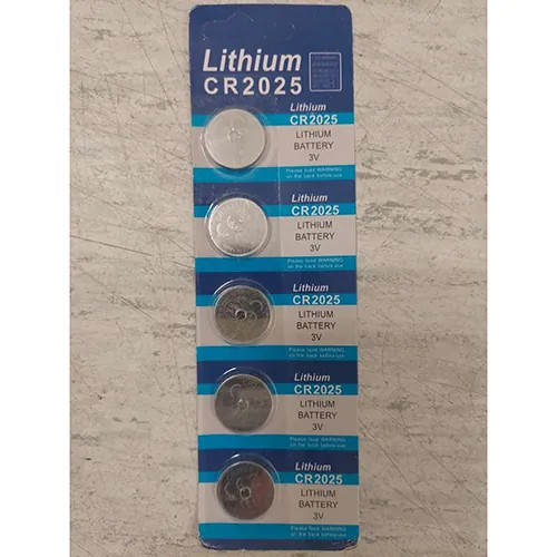 baterías de botón LITHIUM CR2025 (foto 2)