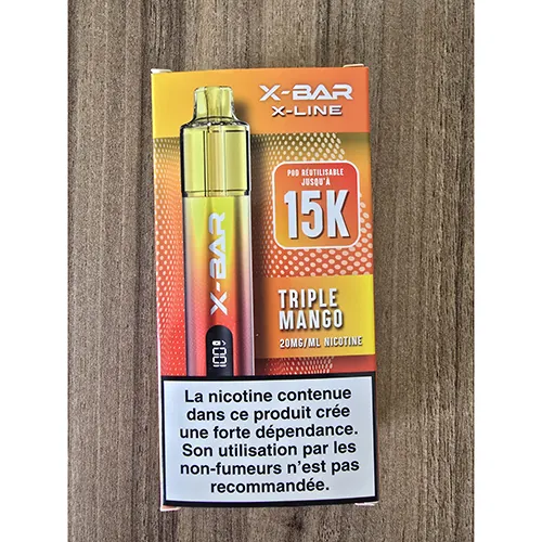 cigarrillo electrónico desechable X-Bar X-Line