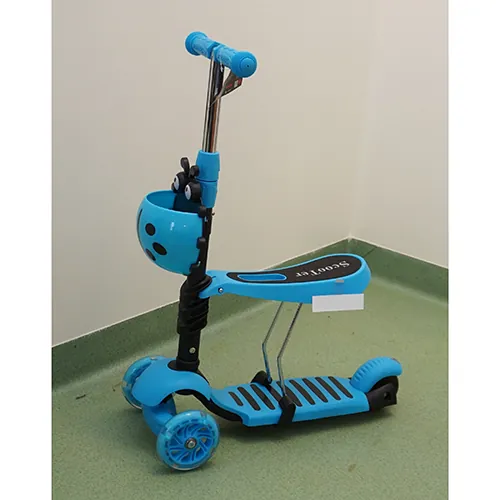 scooter de juguete ENERO Hulajnoga trojkolowa Biedronka LED