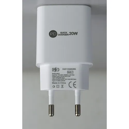 cargador USB JOKADE PD QUICK CHARGER 20W
