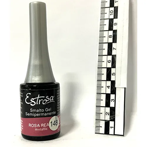 esmalte de uñas de gel Estrosa Rosa Reale Metallic