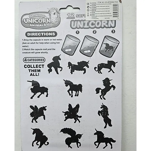 juguete expandible Growing unicorn animals (foto 2)