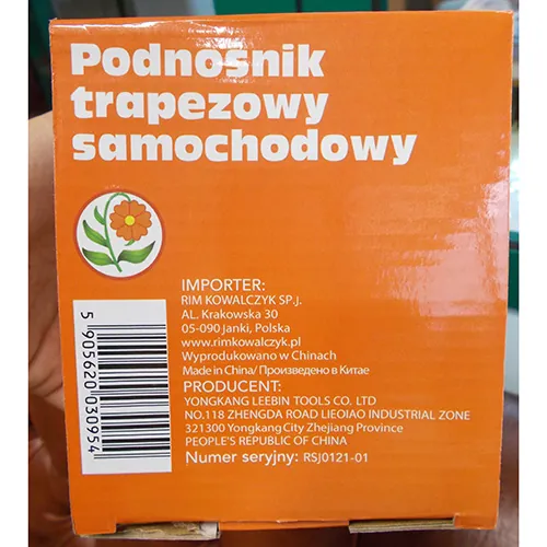 gato de tijera RIM Kowalczyk Podnosnik trapezowy samochodowy (foto 3)