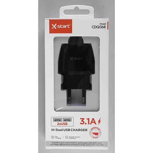 cargador USB X-start Dual USB Charger (foto 2)