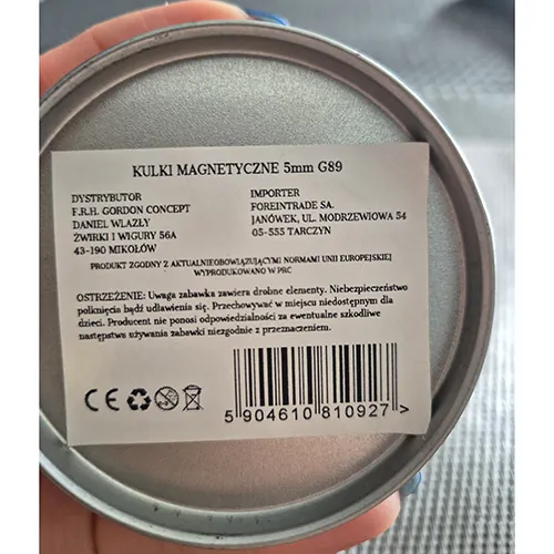 juguete magnético Kulki Magnetyczne