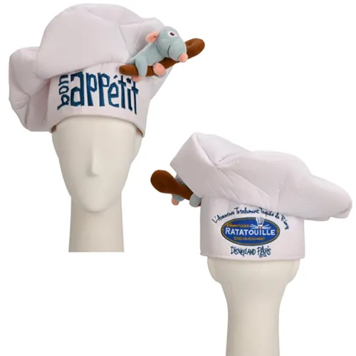sombrero de cocinero de juguete Disneyland Paris Chapeau ratatouille