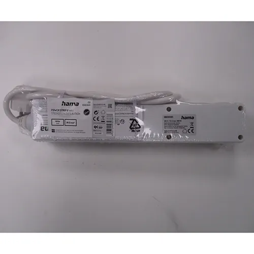 plomo de extensión Hama Power strip 6 way (foto 2)