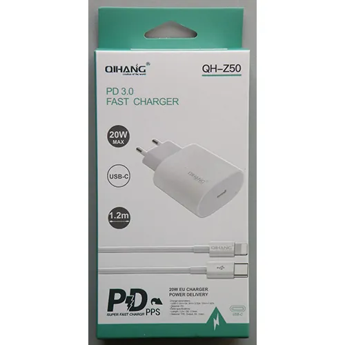 juego de cargadores USB Qihang FAST CHARGER