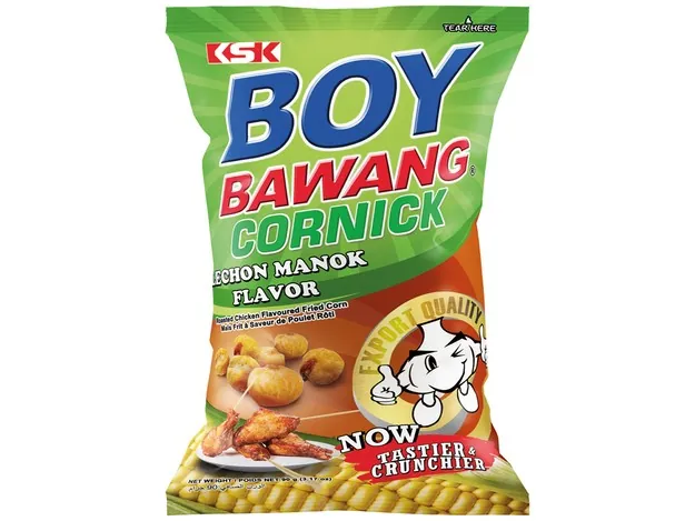snacks de maíz Boy Bawang