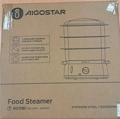 vapor de comida AIGOSTAR Food steamer