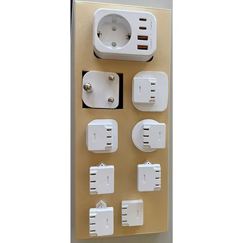 juego de adaptadores de viaje JSVER World Travel Adapter Kit (foto 2)