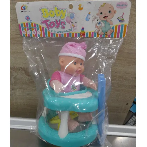 juego de muñecas de plástico Shunqile Baby Toys fun and puzzle