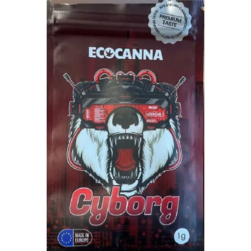 producto a base de hierbas para fumar Ecocanna Cyborg (foto 2)