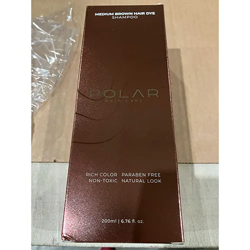 champú Polar Hair Care Medium Brown Hair Dye Shampoo