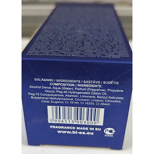 aftershave BI-ES Benanzio Bleu (foto 2)