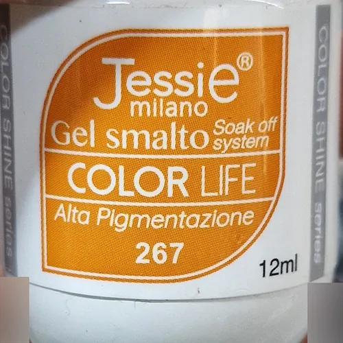 esmalte de uñas de gel Jessie Milano Color Life pigmentazione 267