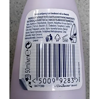 desodorante Rexona SKIN CARE Neutral with PRODERMA 24H (foto 3)