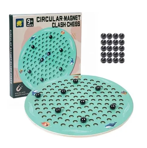 juguete magnético Circular magnet clash chess