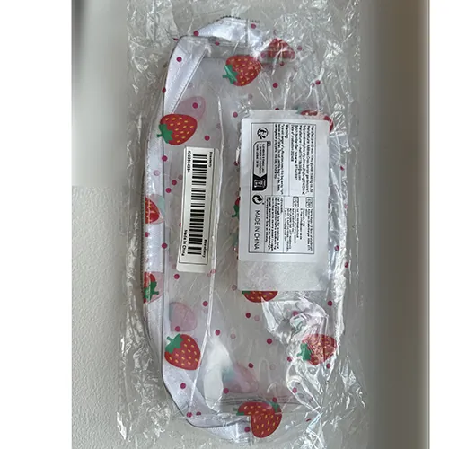 caja de lápiz Strawberry pattern