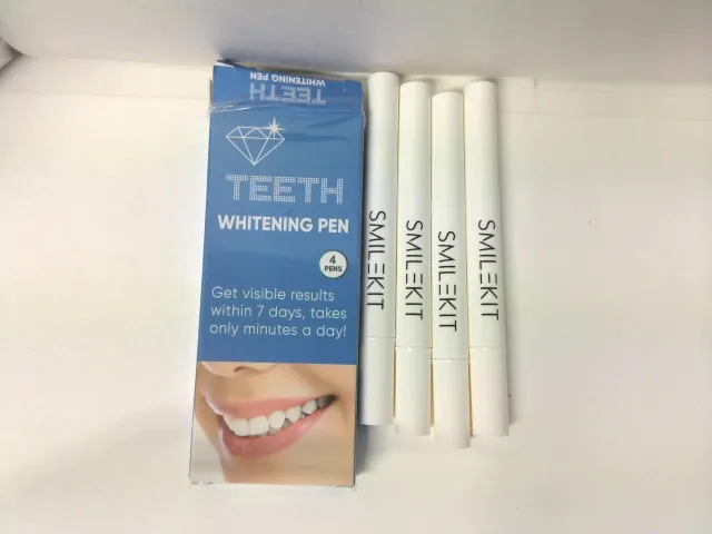 pluma blanqueadora de dientes Smilekit Teeth Whitening Pen - 4 units