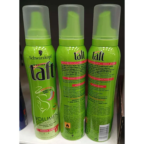 espuma para peinar el cabello Schwarzkopf/Taft volumen schaumfestiger (foto 3)