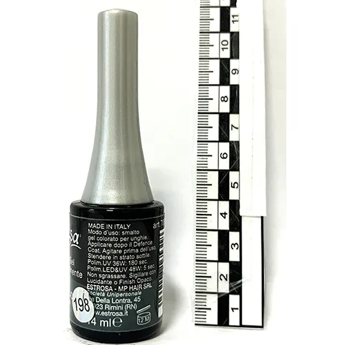 esmalte de uñas de gel Estrosa Petrolio metallic (foto 2)
