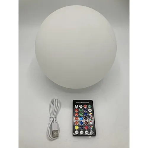 lámpara flotante LED flytande bolllampa (foto 3)