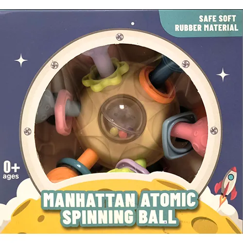 juguete de dentición Xibeile Toy Factory Manhattan Atomic Spinning Ball (foto 2)