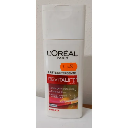 leche limpiadora L'Oreal Paris Revitalfit