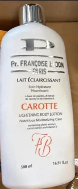 loción para aclarar la piel Pr. Francoise Bedon Paris Carotte Lightening Body Lotion (foto 2)