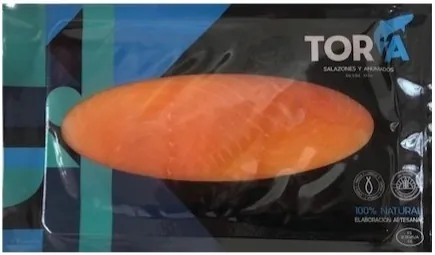 salmón ahumado Tora