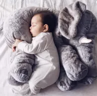 almohada de bebé Veverra SnugglePhant Sleeping Pillow (foto 3)