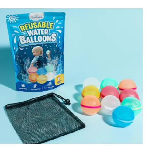 globos de agua TheKiddoSpace Magnetic Reusable Water Balloons