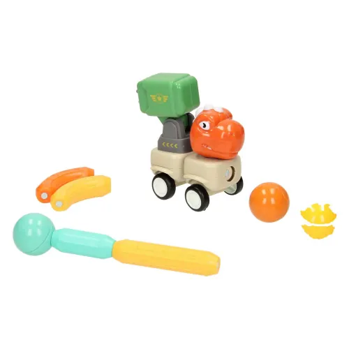 juguete magnético Big Tree Toys DINOSAUR MAGNETIC LOCOMOTIVE (foto 3)