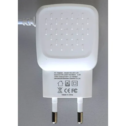 cargador USB XO Charger with cable (foto 3)
